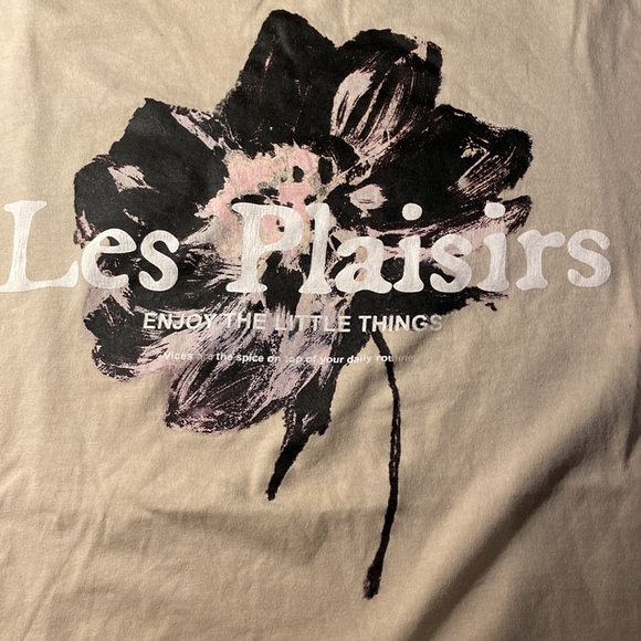 H&M Tee “Les plaisirs” - Picture 3 of 4